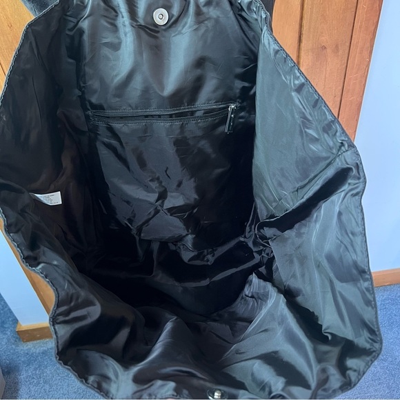 Victoria's Secret Pink and White Striped Canvas Tote - Picture 5 of 11